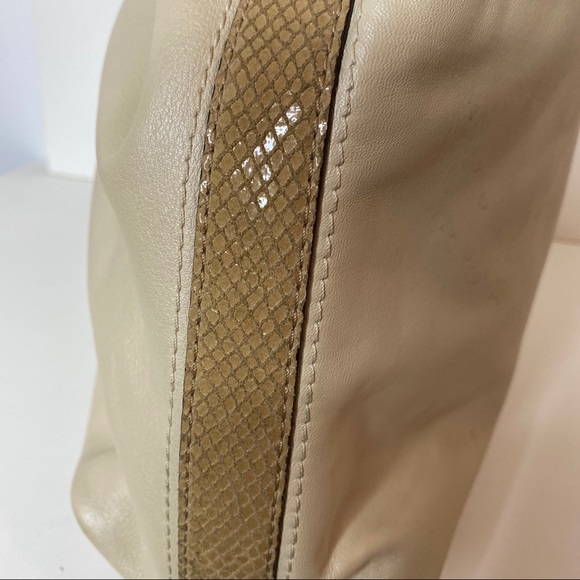 Coach | Leather Penelope Snakeskin Slouch Hobo Bag - Picture 6 of 13